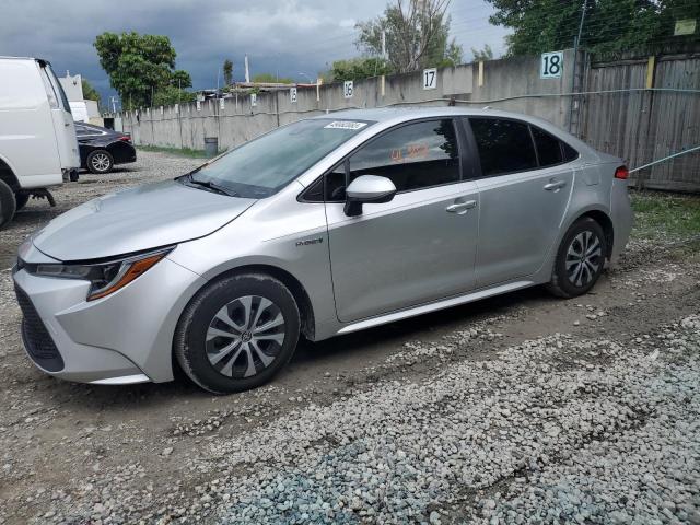 TOYOTA COROLLA LE 2020 with VIN JTDEBRBE0LJ007512 - Photo from auction