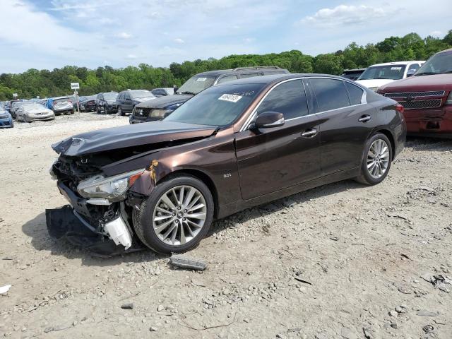 INFINITI Q50 LUXE 2018 with VIN JN1EV7AP1JM366753 - Photo from auction