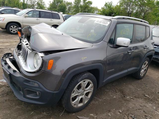 Photo 1 from auction – 2016 JEEP RENEGADE L with VIN ZACCJADT2GPD17576
