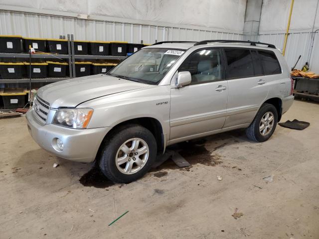 TOYOTA HIGHLANDER 2003 with VIN JTEHF21A430102499 - Photo from auction