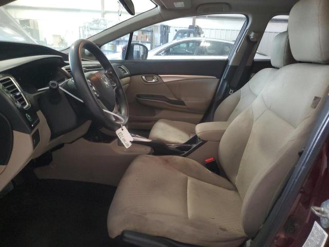 Photo 7 from auction – 2014 HONDA CIVIC EX with VIN 19XFB2F89EE022882
