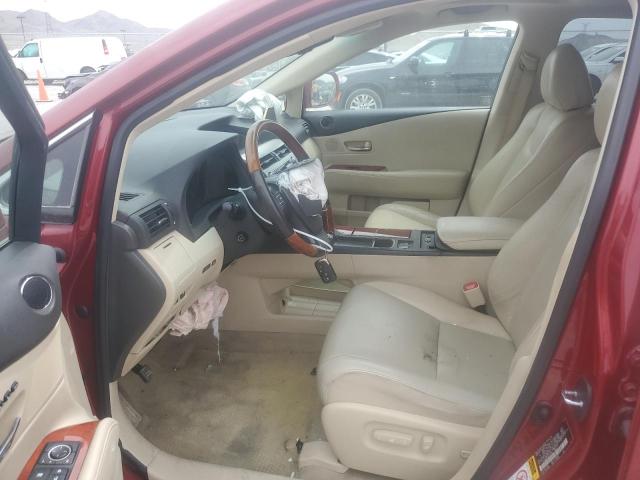 Photo 7 from auction – 2012 LEXUS RX 350 with VIN JTJZK1BA4C2413378