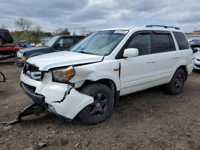 HONDA PILOT EXL 2007 with VIN 2HKYF18587H515025 - Photo from auction