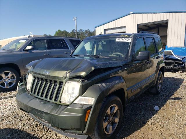 JEEP LIBERTY 2008 with VIN 1J8GP28K08W153247 - Photo from auction