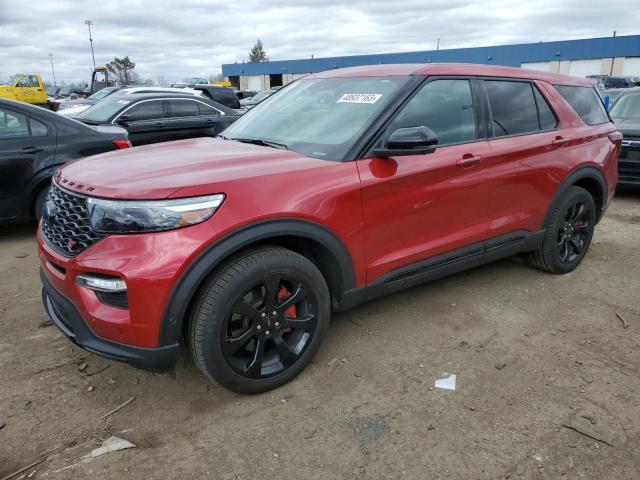 FORD EXPLORER S 2021 with VIN 1FM5K8GC0MGB49550 - Photo from auction