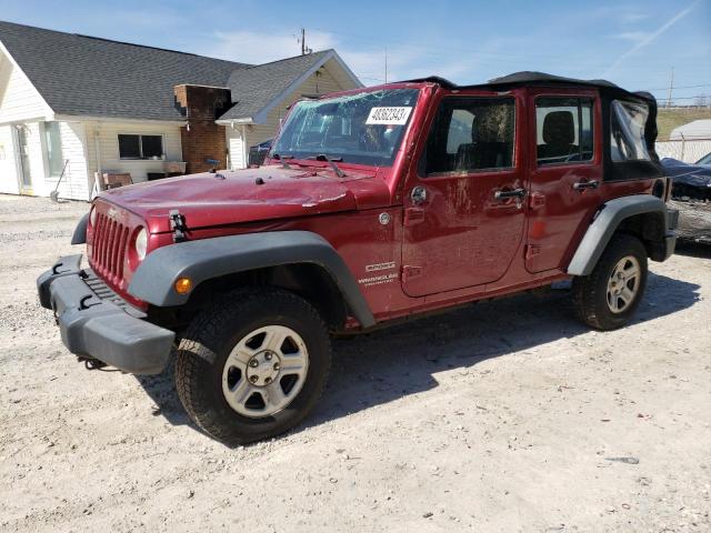 JEEP WRANGLER U 2013 with VIN 1C4BJWDG7DL545424 - Photo from auction