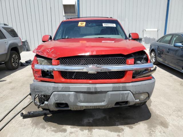 Photo 5 from auction – 2002 CHEVROLET AVALANCHE with VIN 3GNEC13TX2G228831