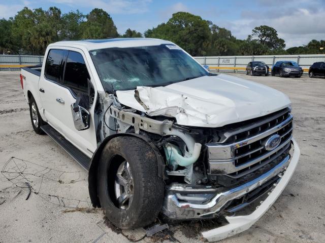 Photo 4 from auction – 2021 FORD F150 SUPER with VIN 1FTFW1ED8MFA36595
