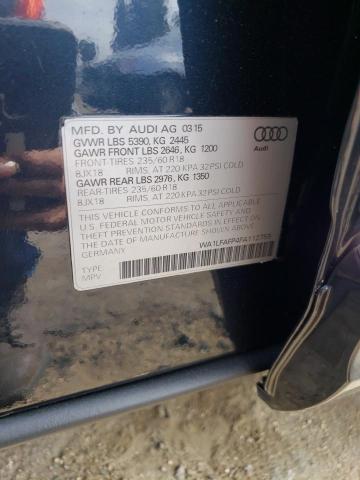 Photo 14 from auction – 2015 AUDI Q5 PREMIUM with VIN WA1LFAFP4FA112755