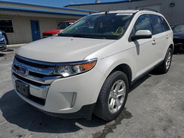 FORD EDGE SEL 2013 with VIN 2FMDK3JC7DBE06329 - Photo from auction