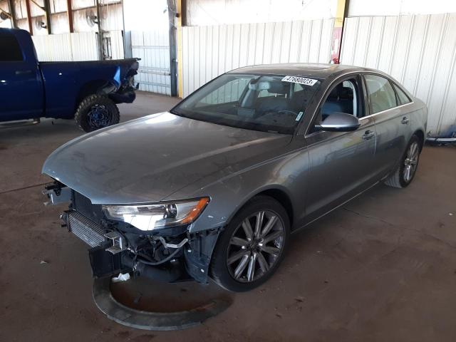 AUDI A6 PREMIUM 2014 with VIN WAUGFAFC9EN017438 - Photo from auction