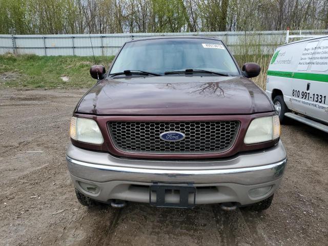 Photo 5 from auction – 2002 FORD F150 SUPER with VIN 1FTRW08L42KA10039
