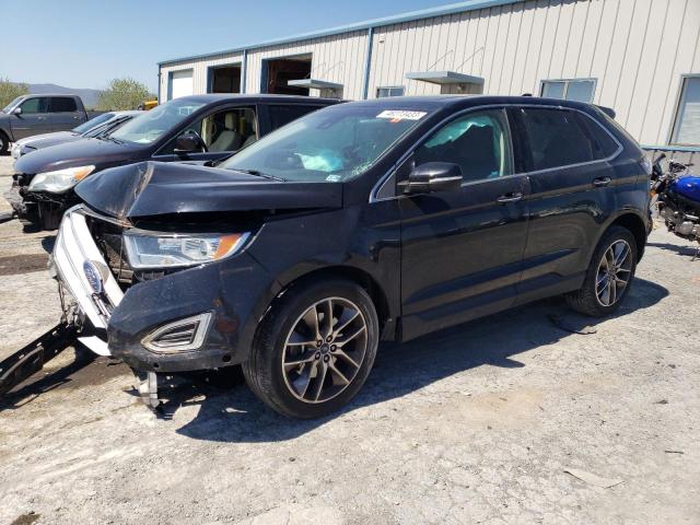 FORD EDGE TITAN 2017 with VIN 2FMPK4K83HBC52463 - Photo from auction