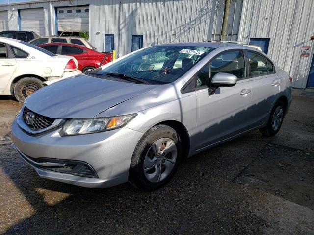 HONDA CIVIC LX 2015 with VIN 19XFB2F5XFE101811 - Photo from auction