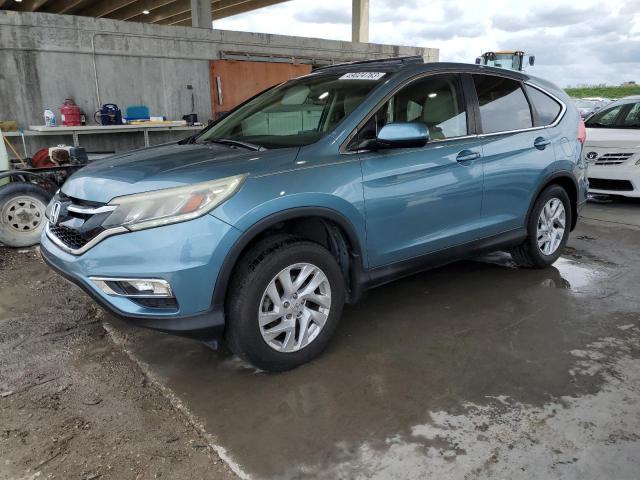 HONDA CR-V EX 2015 with VIN 2HKRM3H56FH542566 - Photo from auction