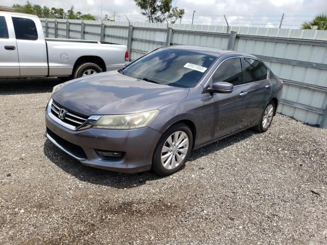 HONDA ACCORD EXL 2014 with VIN 1HGCR3F83EA033160 - Photo from auction