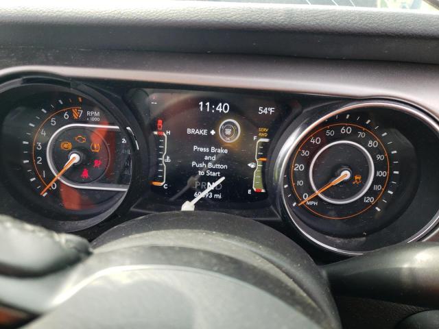 Photo 9 from auction – 2020 JEEP GLADIATOR with VIN 1C6HJTAG6LL166482