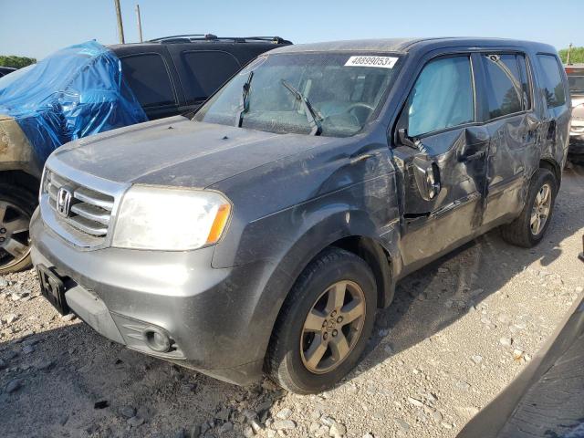 HONDA PILOT LX 2012 with VIN 5FNYF3H21CB028694 - Photo from auction