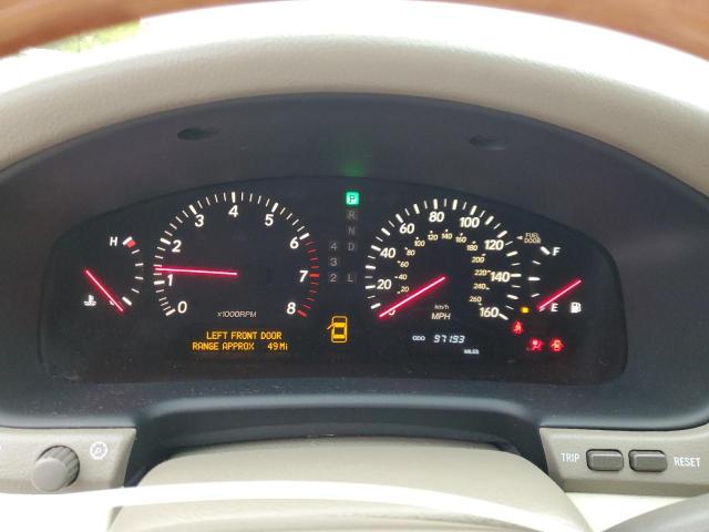 Photo 9 from auction – 2003 LEXUS LS 430 with VIN JTHBN30F330118997