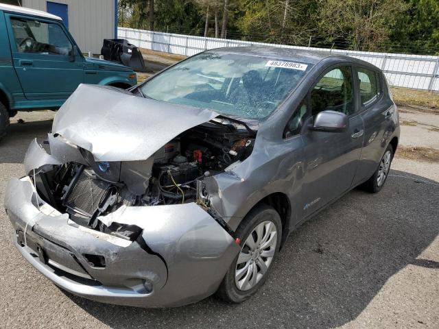 NISSAN LEAF S 2015 with VIN 1N4AZ0CP1FC308875 - Photo from auction