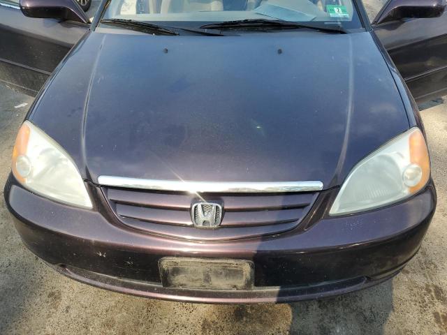 Photo 11 from auction – 2001 HONDA CIVIC EX with VIN 2HGES26751H508737