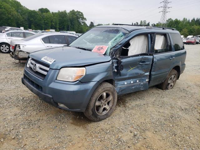 HONDA PILOT EXL 2007 with VIN 5FNYF18557B002555 - Photo from auction