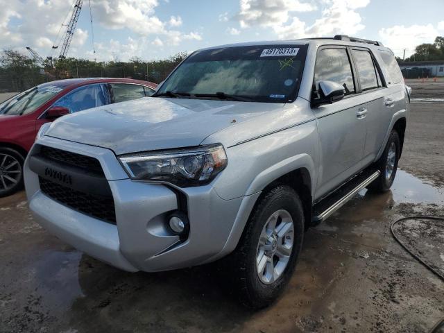 TOYOTA 4RUNNER SR 2017 with VIN JTEZU5JR6H5157726 - Photo from auction