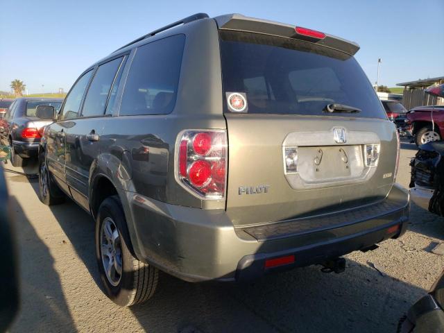 Photo 2 from auction – 2007 HONDA PILOT EXL with VIN 2HKYF18547H511425