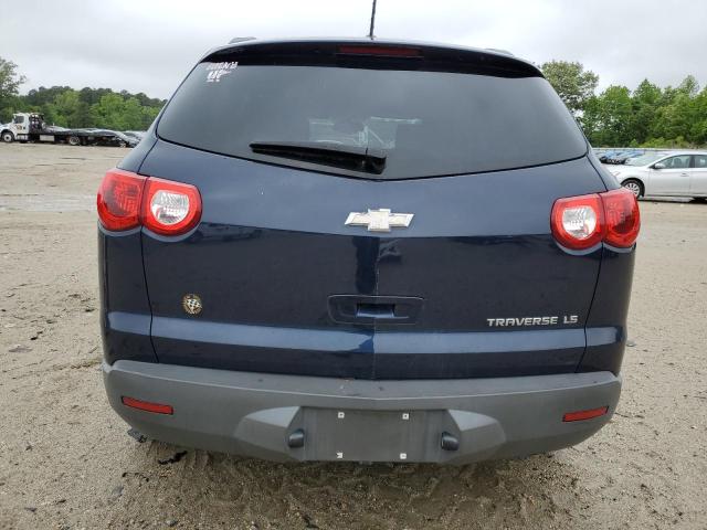 Photo 6 from auction – 2012 CHEVROLET TRAVERSE L with VIN 1GNKRFED1CJ283267