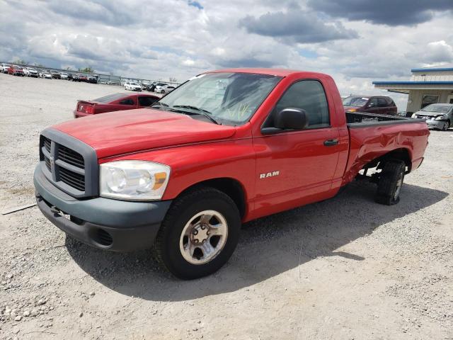 DODGE RAM 1500 S 2008 with VIN 1D7HA16N98J168188 - Photo from auction