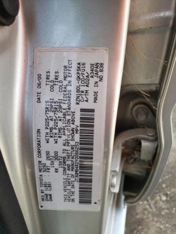 Photo 14 from auction – 2000 TOYOTA 4RUNNER with VIN JT3GM84R2Y0066253