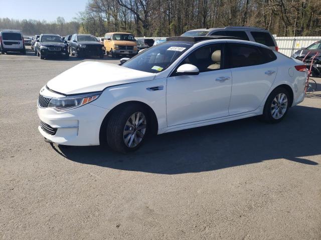 KIA OPTIMA EX 2016 with VIN 5XXGU4L34GG099155 - Photo from auction