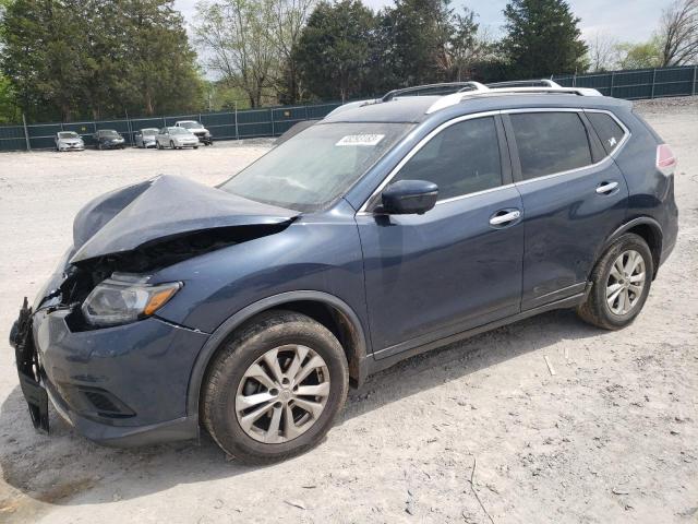 NISSAN ROGUE S 2016 with VIN KNMAT2MT8GP676161 - Photo from auction