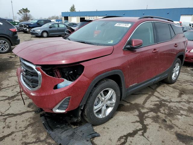 GMC TERRAIN SL 2020 with VIN 3GKALMEV9LL198256 - Photo from auction