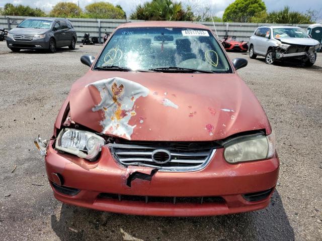 Photo 5 from auction – 2001 TOYOTA COROLLA CE with VIN 1NXBR12E11Z540895