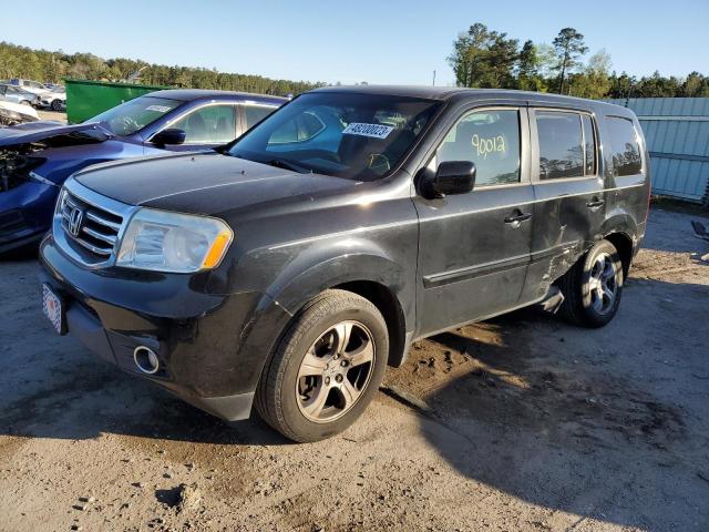 HONDA PILOT EXL 2014 with VIN 5FNYF4H55EB051818 - Photo from auction