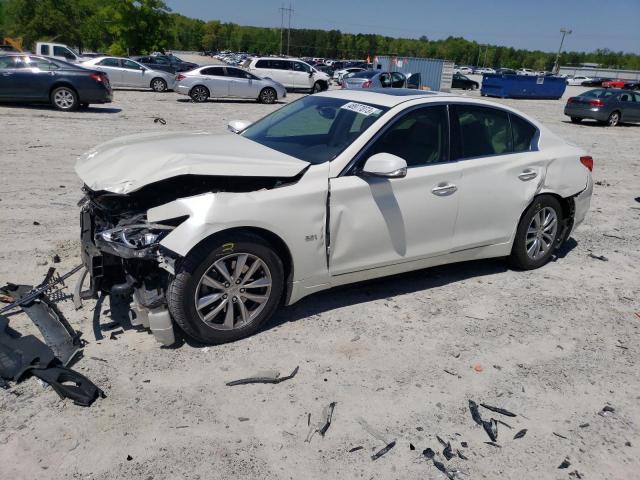 INFINITI Q50 BASE 2017 with VIN JN1CV7AP1HM642141 - Photo from auction