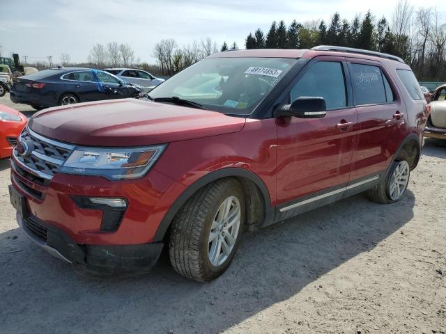 FORD EXPLORER X 2018 with VIN 1FM5K8DH0JGA77969 - Photo from auction