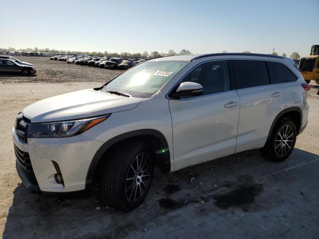 TOYOTA HIGHLANDER 2017 with VIN 5TDKZRFH1HS521897 - Photo from auction