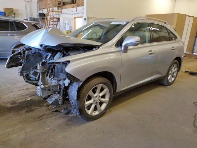 LEXUS RX 350 2010 with VIN 2T2BK1BA2AC006044 - Photo from auction