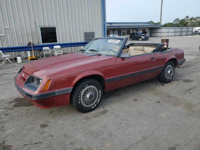 FORD MUSTANG 1985 with VIN 1FABP273XFF242015 - Photo from auction