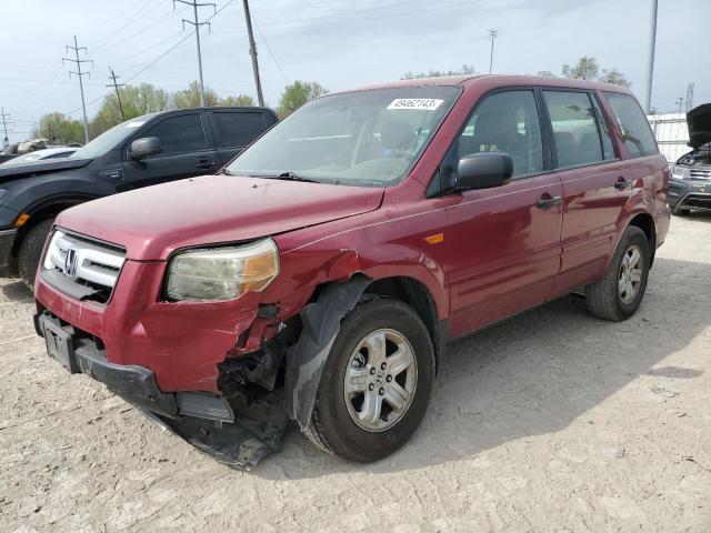 HONDA PILOT LX 2006 with VIN 5FNYF181X6B025356 - Photo from auction