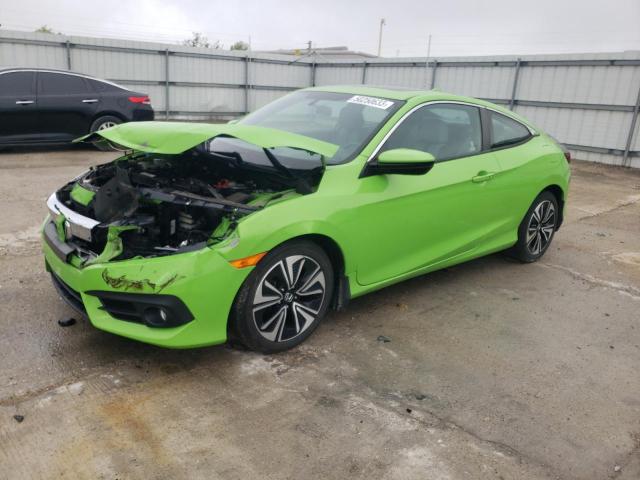 HONDA CIVIC EX 2018 with VIN 2HGFC3B31JH356319 - Photo from auction