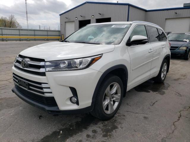 TOYOTA HIGHLANDER 2018 with VIN 5TDDZRFHXJS862116 - Photo from auction
