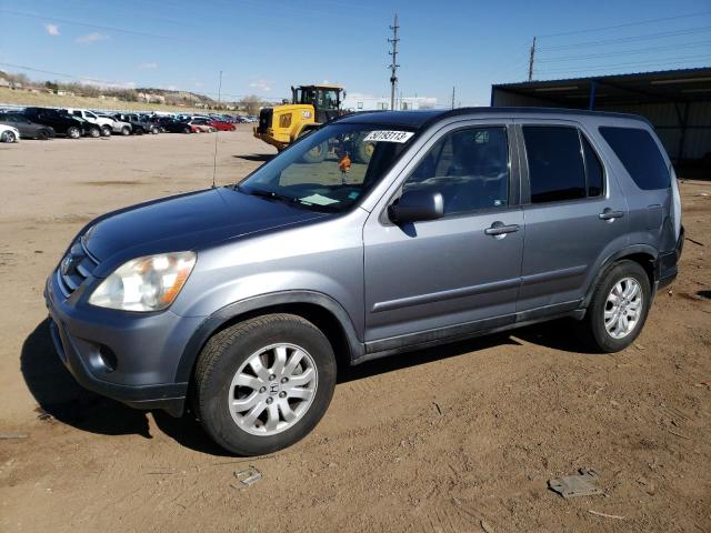 HONDA CR-V SE 2006 with VIN JHLRD78946C003095 - Photo from auction