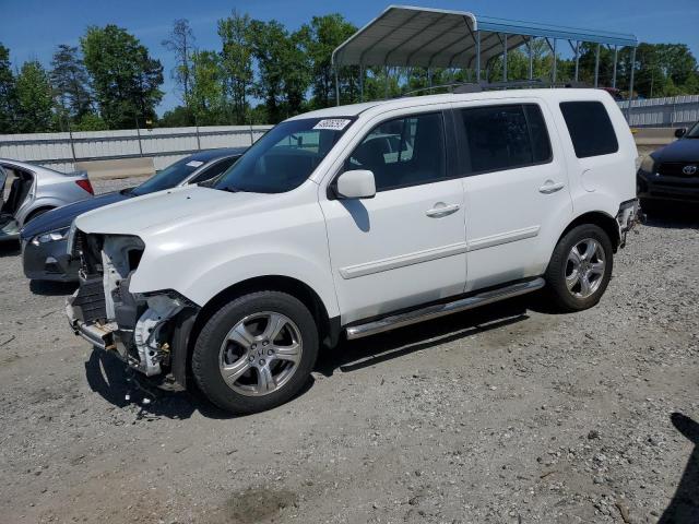 HONDA PILOT EX 2013 with VIN 5FNYF4H49DB044909 - Photo from auction