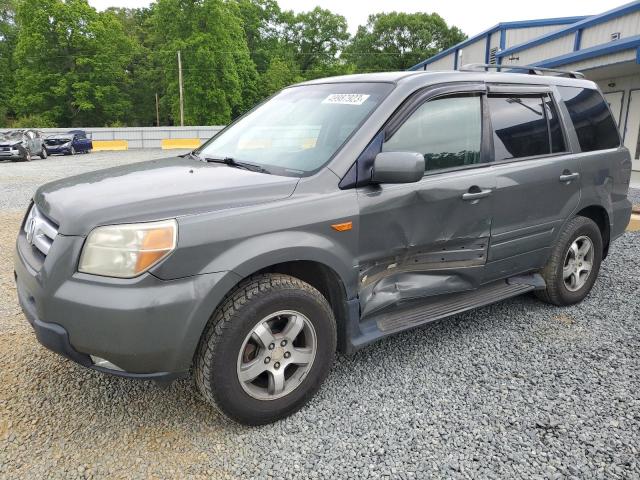 HONDA PILOT EXL 2007 with VIN 2HKYF18587H513047 - Photo from auction