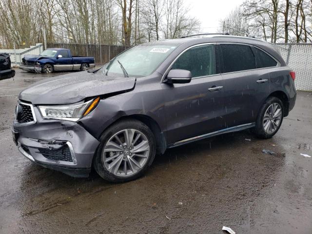 ACURA MDX TECHNO 2017 with VIN 5FRYD4H77HB043732 - Photo from auction