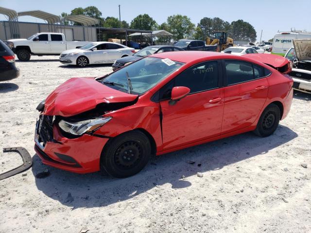 CHEVROLET CRUZE LS 2017 with VIN 3G1BC5SM4HS552417 - Photo from auction