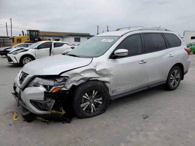 NISSAN PATHFINDER 2018 with VIN 5N1DR2MN8JC676829 - Photo from auction